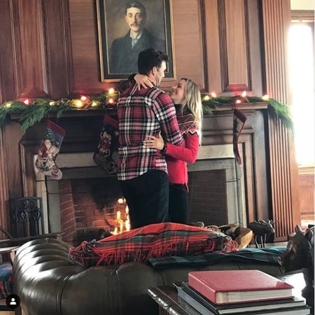 Candice Crawford and Tony Romo gearing up for Christmas at their lavish house